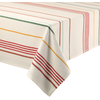 Image de Nappe Carrée Recyclée Erina En Coton Multicolore - 170 X 170 Cm