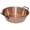 Image de Bassine À Confiture 207031 Cuivre Massif Cuivré 40 Cm 12l Nature Et Saveurs