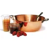 Image de Bassine à confiture - BAUMALU - Ø 40 cm - Cuivre - 12 L - Tous feux sauf induction