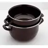 Image de Marmite - Moules 24 - Émail - Noir - Spéciale Cuisson