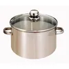 Image de Faitout - 24 Cm - Inox - Couvercle Verre - Polyvalent