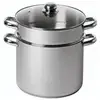 Image de Baumalu Couscoussier Traiteur Inox - 24 Cm