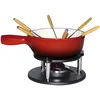 Image de Fondue pour 6 Personnes Rouge BAUMALU
