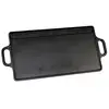Image de Plancha fonte 38 x 23 cm - réversible 385224