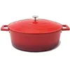 Image de Cocotte ovale NUAGE + couvercle - 66 Lt 32 x 25 cm