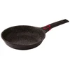 Image de Poêle Granit Pro Baumalu 24 Cm Revêtement Céramique Noir Manche Amovible