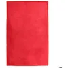 Image de Tapis aspect velours extra-doux rouge 60x90