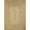 Image de Tapis en jute tressé naturel artisanal 80x250 - style bohème