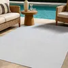 Image de Tapis salon aspect jute blanc ivoire 120x160