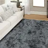 Image de Tapis shaggy moderne gris foncé 120x170