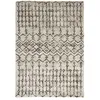 Image de Tapis berbère en coton écru 120x170
