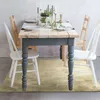 Image de Tapis aspect velours écru naturel 120x170