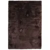 Image de Tapis à poils longs extra-doux marron 120x160