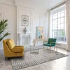 Image de Tapis abstrait moderne gris beige 120x170