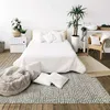 Image de Tapis en laine et viscose beige/écru 120x170