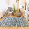 Image de Tapis en coton blanc-noir 120x170