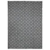 Image de Tapis Terra Cotton 120 X 170 Cm - Blanc, Noir Géométriques