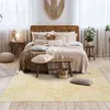 Image de Tapis en coton avec motifs zig zag en laine épaisse naturel 120x170