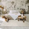 Image de Tapis avec relief motif horizontal naturel 120x170