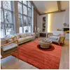 Image de Tapis imitation fourrure extra-doux terracotta 120x160