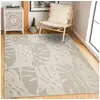 Image de Tapis scandinave moderne doux écru 120x160