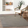 Image de Tapis moderne motifs lignes beige foncé 120x170