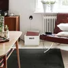 Image de Tapis en cuir noir 120x170