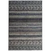 Image de Tapis extra-doux motif horizon gris noir beige 120x170