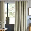 Image de Rideau toucher velours beige clair 140x250