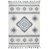 Image de Tapis berbère à effet relief crème 160x230