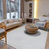Image de Tapis à poils longs extra-doux blanc 160x230