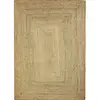 Image de Tapis en jute tressé naturel artisanal 160x230 - style bohème AUC3218111604155