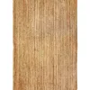 Image de Tapis en jute tressé main lignes naturel 160x230
