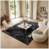 Image de Tapis doux uni gris foncé 160x220