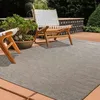 Image de Tapis dextérieur/intérieur motif sable beige 160x230