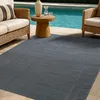 Image de Tapis salon aspect jute gris 190x290