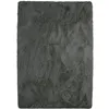 Image de Tapis à base fine et souple extra doux gris foncé 190x290