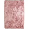 Image de Tapis à base fine et souple extra doux rose 190x290