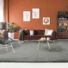 Image de Tapis à base fine et souple extra doux gris clair 225x340
