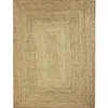 Image de Tapis en jute tressé naturel artisanal 300x400