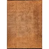 Image de Tapis en coton et polyester lavable tissé plat orange 80x150