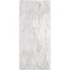Image de Tapis à base fine et souple extra doux blanc 80x180
