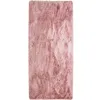Image de Tapis à base fine et souple extra doux rose 80x180