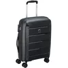 Image de DELSEY PARIS - Valise cabine Noir DELSEY BINALONG polypropylène avec code TSA trolley 4 Roues 55cm Ultra léger