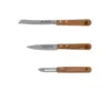 Image de Coupe Jean Dubost Le Trio De Cuisine Elysee X Jean Dubost, Manches En Bois D Olivier