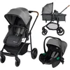 Image de Poussette 3 En 1 I-size Avec Assise Convertible En Nacelle Et Cosi, Haze
