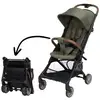 Image de Bebe confort zephir poussette cabine ultra compacte vert, format avion, 5.6 kg, dossier inclinable naissance, auvent upf40, harnais 5 points 1317116210