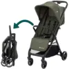 Image de Poussette Canne Bébé Confort Azur Mineral Green 0-3 Ans Pliage Automatique 1 Main Harnais 5 Points