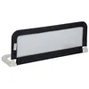 Image de SAFETY 1ST Barrière de lit enfant pliable 18 mois-5 ans Tissu maille Facile à installer et transporter Auto-verrouillage Noire