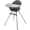 Image de Maxi-cosi Moa Chaise Haute Bébé Évolutive 8 En 1, Chaise Haute/réhausseur/tabouret/bureau, De 6 Mois A 5 Ans, Beyond Gra